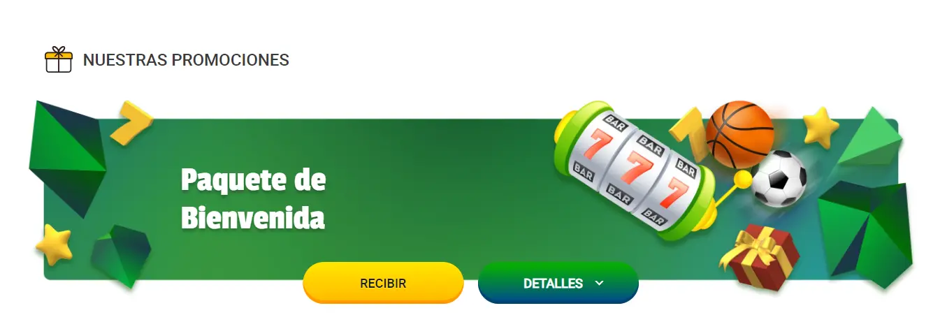 Obtén tu bono de bienvenida promociones Brazino777