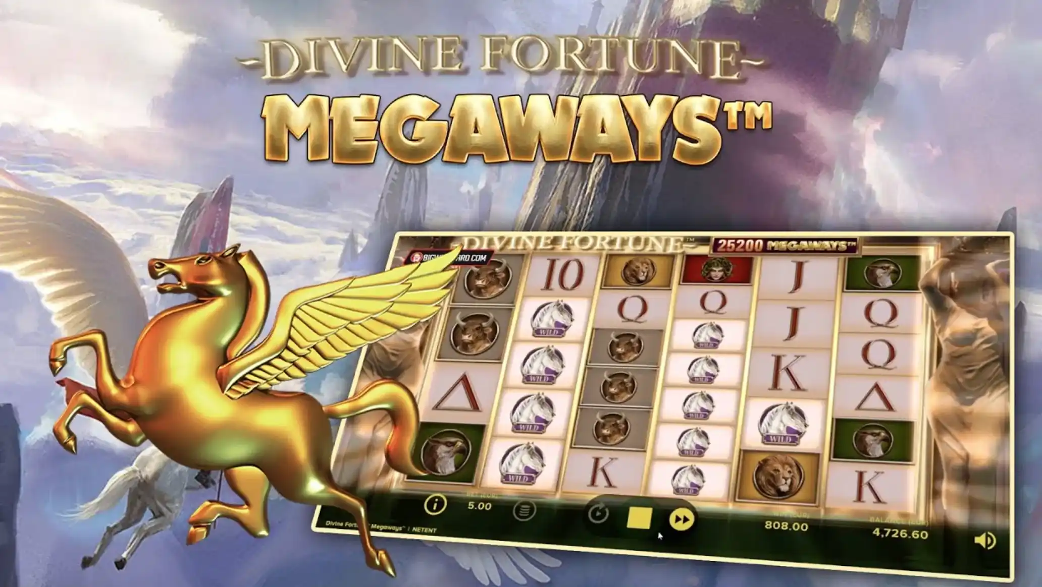 La tragamonedas Divine Fortune Megaways Divine Fortune Megaways
