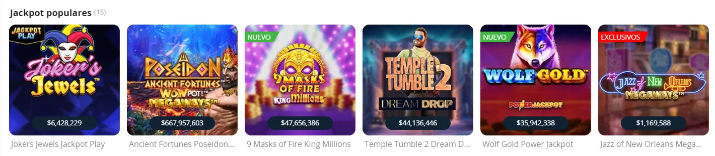 juegos tragamonedas