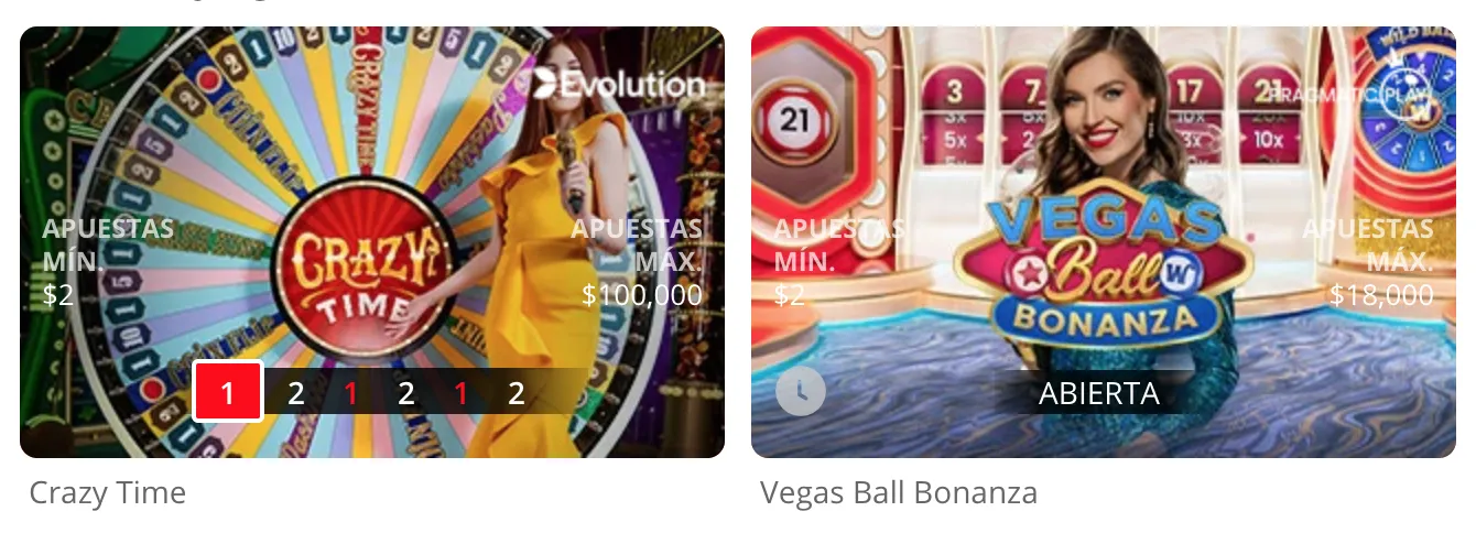 Bingo en vivo