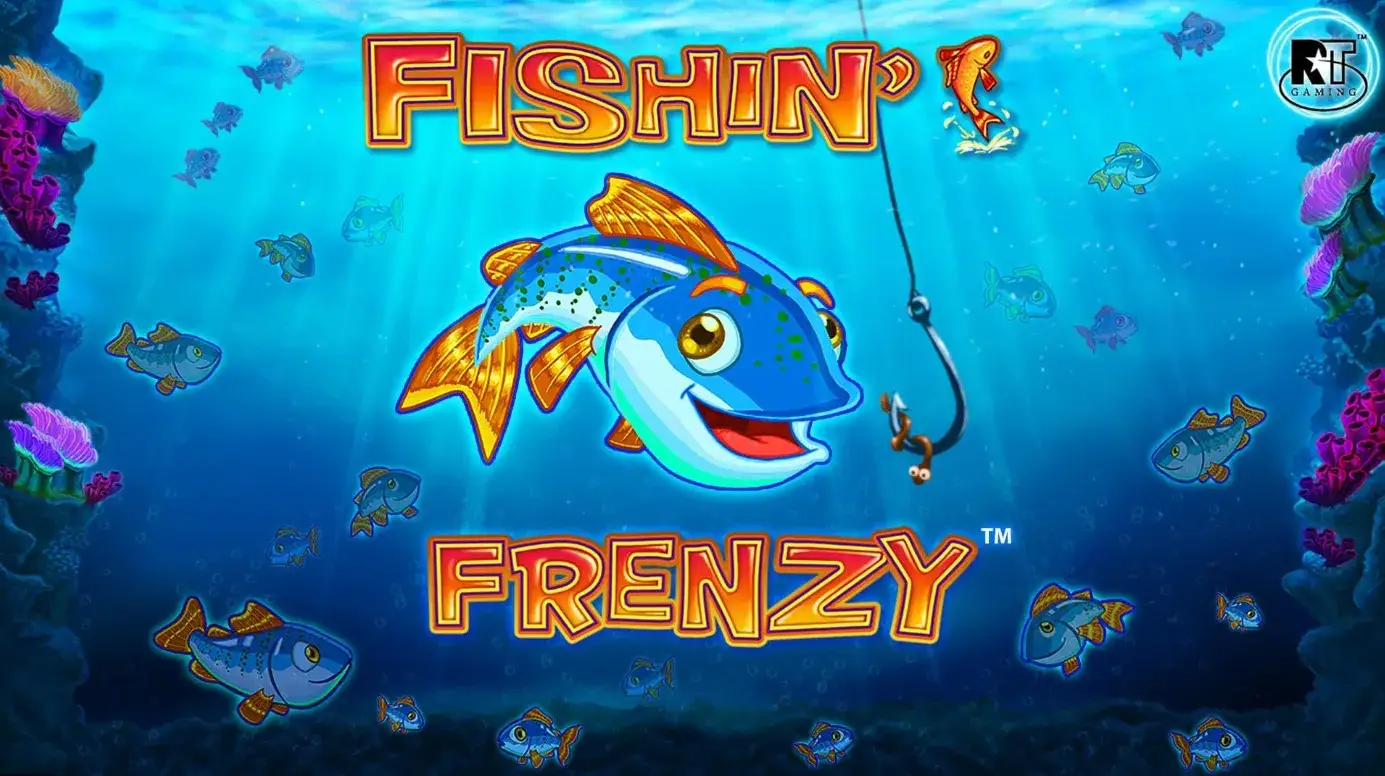 Sumérgete en el mar y gana dinero real logo fishing frenzy